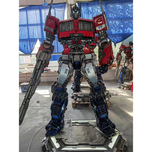 Sculpture de robots <span class=keywords><strong>Transformers</strong></span> en résine soudée grandeur nature, sur mesure pour l'aménagement paysager, à vendre - Product Image 1