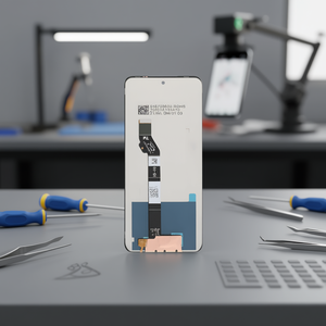 Écran tactile LCD noir sans cadre pour téléphones mobiles Motorola Moto G15 et G15 Power - Product Image 3