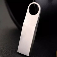 Unidad Flash Usb de Metal y plata, resistente al agua, 32GB, 16GB, 8GB, 4GB, con llavero, disco U, bolsa de disco de memoria, negocios, OEM