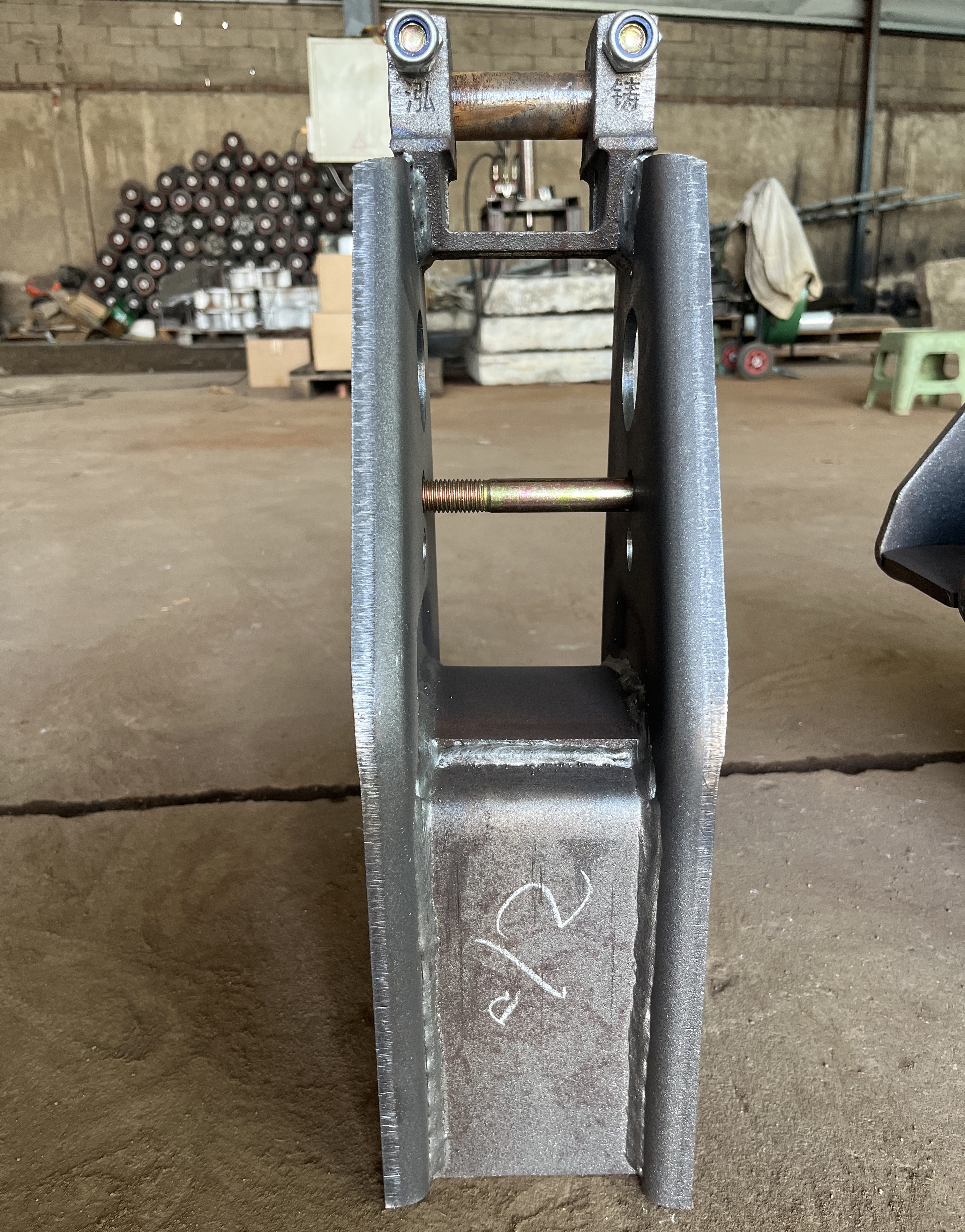 low bed trailer axle