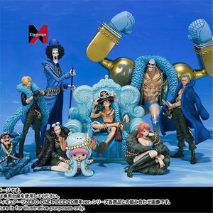 One Pieced 20th Anniversary Crew Set <span class=keywords><strong>Luffy</strong></span> Zoro <span class=keywords><strong>Nami</strong></span> Figure Anime Model Blue Attire Gift Boxed - Product Image 3