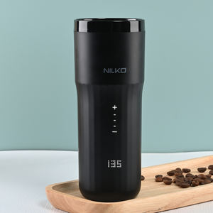 Control de temperatura, <span class=keywords><strong>taza</strong></span> plateada negra <span class=keywords><strong>inteligente</strong></span>, batería de larga duración, <span class=keywords><strong>taza</strong></span> de café autocalentable, control de temperatura <span class=keywords><strong>inteligente</strong></span>, <span class=keywords><strong>taza</strong></span> de café de viaje - Product Image 2