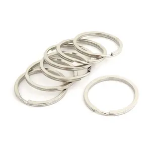 Envío gratuito llavero anillo 25mm 30mm 28mm multi tamaño de Metal de buena calidad anillo de llave para llavero partes para hacer bricolaje Accesorios