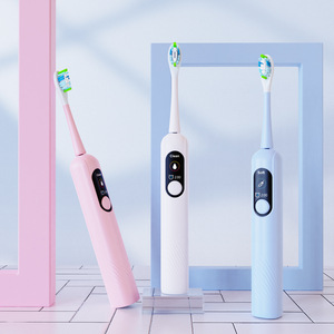 Cepillo de Dientes Sónico Inteligente con Pantalla LED, Cepillo de Dientes Eléctrico Inteligente Personalizable <span class=keywords><strong>para</strong></span> Adultos, Resistente al Agua IPX7, Recargable, 4 Modos, OEM - Product Image 6