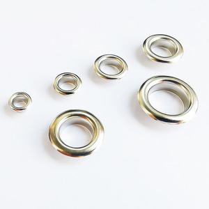Silver Metal Eyelets Round Brass 1.5MM To 5MM Anti Rust Durable For Shoes <b>Bags</b> Hats Garment Accessories - Product Image 3