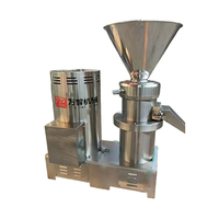 Machine à broyer le beurre de cacahuètes multifonction automatique 3 en 1, moulin colloïdal pour la production de noix, de soja et de fruits, en acier inoxydable