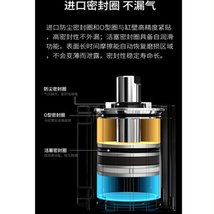 กระบอกสูบปรับระยะชักได้ Sdaj63 50sb แม่เหล็กเกลียวภายนอก ตัวเรือนอะลูมิเนียม ระบบนิวเมติก พร้อมบัฟเฟอร์ยืดหยุ่น - Product Image 2