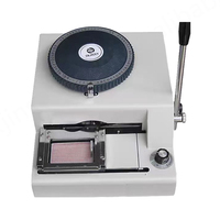 Machine à embosser les plaques d'identification pour chien en métal robuste CNJACKY, pour colliers personnalisés, cuir embossé, carnets et emballages en papier, facile à utiliser
