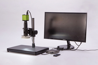 Lampe annulaire de microscope 56 LED 60 mm avec boîtier de contrôle dimmable 100-240 V pour stéréo numérique MSS-A-LED56