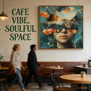 Peinture à l'huile moderne sur toile, art mural, ambiance chic, <span class=keywords><strong>d</strong></span>écoration intérieure, tableaux et arts muraux pour salon, <span class=keywords><strong>tableau</strong></span> de <span class=keywords><strong>d</strong></span>écoration maison - Product Image 6