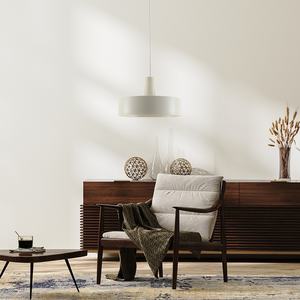 Lampada da soffitto 1xE27 bianca, design moderno, ideale per illuminare abitazioni e uffici, fornisce luce calda e accogliente. - Product Image 3