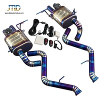 Silencieux d'échappement bleu en titane pour BMW E90, E92, M3, livraison gratuite