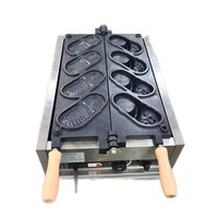 Nouvelle machine à gâteaux 4 emplacements style Crocs pour la fabrication de gâteaux en forme de pièce de monnaie, directement de l'usine avec garantie d'un an