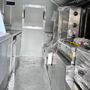 Customized Square Box Mobile <strong>Food</strong> Trailer High Quality Hot Selling <strong>Fast</strong> <strong>Food</strong> <strong>Cart</strong> Full Kitchen - Product Image 4