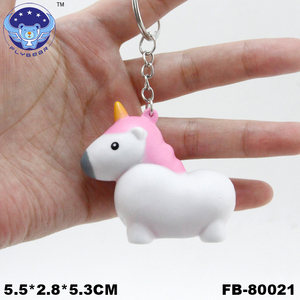 Porte-clés <span class=keywords><strong>licorne</strong></span> anti-stress pour enfants, jolis bijoux, anti-stress, doux et coloré, tendance 2020 - Product Image 4