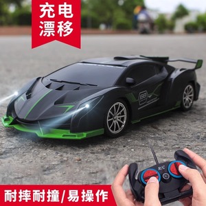 <span class=keywords><strong>Voiture</strong></span> Télécommandée <span class=keywords><strong>1</strong></span>:18 4 Canaux avec Lumière LED 2.4G, Radio-Commande Sportive, <span class=keywords><strong>Voiture</strong></span> de Drift à Grande Vitesse, Jouets pour Garçons et Enfants - Product Image 3