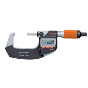 Micromètre numérique Mitutoyo 293-141-40 QuantuMike, mesure rapide, acier, Japon, 1 µm par plage 25-50 mm, IP65 - Product Image 2