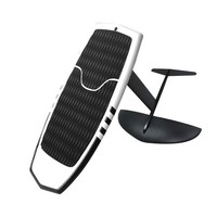 Planche de surf hydrofoil en fibre de carbone personnalisée sans moteur, équipement de sports nautiques OEM pour eaux offshore