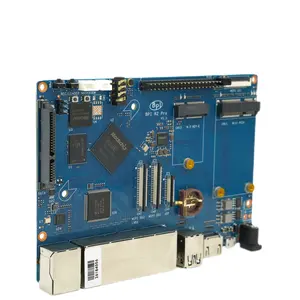 Shenzhen Professional OEM router board Banana Pi BPI-R2 Pro Rockchip 3568 processador 2GB LPDDR4 suporte 4G módulo