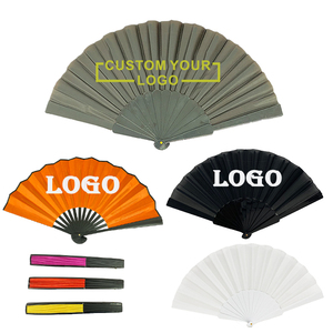 Large Hand Folding Fans Handmade Bamboo Crafts in Fans for Party