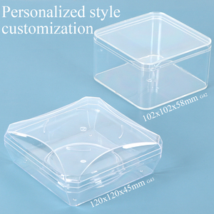 Boîte à Tiramisu Transparente SUNSHING de Qualité Alimentaire, Grandes Boîtes à Gâteau en Acrylique Transparentes, Boîtes à Dragées de Mariage, Boîtes à Chocolats et Biscuits - Product Image 5