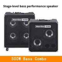 Hartke HD508 Combo Basse Haute Puissance pour Scène – Amplificateur et Haut-Parleur Métallique HD500