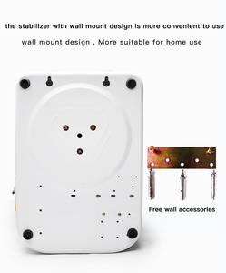 단상 110V 220V SVC 3KVA 5KVA 8KVA 10KVA 15KVA 20KVA 릴레이 제어 벽걸이 형 AC 자동 전압 조정기 안정기 - Product Image 3