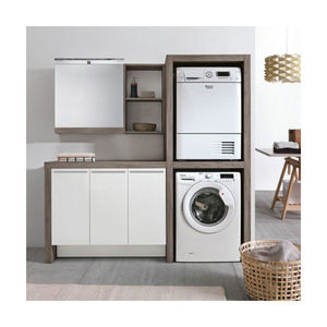 Mobili da Lavanderia Impermeabili <span class=keywords><strong>Mobile</strong></span> Lavatoio <span class=keywords><strong>con</strong></span> Lavatrice - Product Image 1