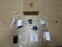 Alarm telepon Host keamanan ponsel sistem anti-maling kabel eksternal lengan pendek dengan modul magnetik dengan empat cakar