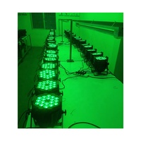 2022 18x18w rgbwa uv 6in1 54 led par la lumière