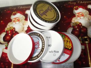 Tasse à crème glacée en papier jetable, 100 ml 3oz, avec couvercle en papier et cuillère en bois, vente en gros - Product Image 6