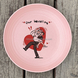 Individuell bedruckte Kunststoff platten, personal isiert mit Text initialen Name Feier datum Entwerfen Sie Ihre eigenen personal isierten Kunststoff platten - Product Image 3