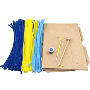 Nouvelles 212 pièces de nettoyeurs de tuyaux, fournitures d'artisanat, tiges en chenille, fournitures artistiques pour l'art et l'artisanat créatifs, jouets et jeux pour enfants, cadeaux - Product Image 3