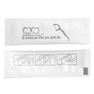 Fil dentaire et cure-dents personnalisés avec logo, emballés individuellement, produits publicitaires pour cliniques dentaires, pour hôtels - Product Image 2