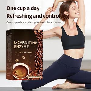Café Instantané Noir Amer Premium à la <span class=keywords><strong>L</strong></span>-Carnitine pour la Gestion du Poids – Vente en Gros OEM - Product Image 3