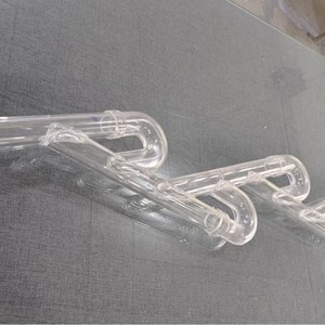 Composant de tube en acrylique transparent personnalisé, plié à chaud, diamètre intérieur de 1 000 pouces, pour expériences de pliage, procédé de moulage chinois - Product Image 4