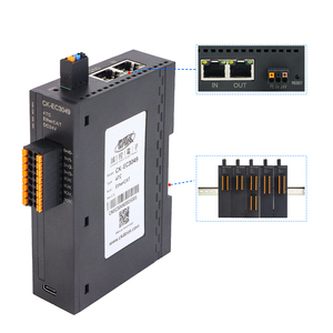 Módulo de Entrada de Termopar de 4 Canales Tipo <span class=keywords><strong>K</strong></span>/J/T/E/<span class=keywords><strong>R</strong></span>/N/S, Módulo IO EtherCAT para Controlador PLC - Product Image 1
