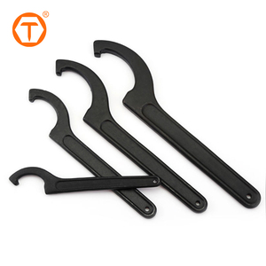 Universal Coilover Coil Over Shock Tool C Shaped Hook <strong>Spanner</strong> Wrench <strong>Set</strong> for Suspension System and Shock Adjustment - Product Image 1