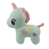 Adorable ours peluche peluche peluche maille brodé coeur parfait Noël Saint Valentin cadeau PP coton