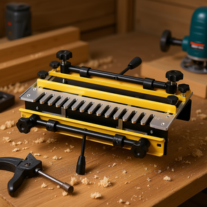 Plantilla de encaje en cola de milano de 12 pulgadas para router con plantilla de unión de dedos, herramienta de carpintería - Product Image 2