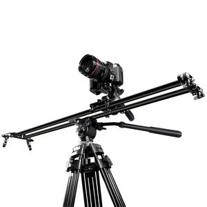 Jianmei S6 100CM curseur de caméra avec rotule à 360 °/pince de téléphone/support de caméra Dolly Rail Track avec <span class=keywords><strong>PTZ</strong></span> 3D - Product Image 1