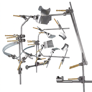 ชุดเครื่องมือผ่าตัดแบบแมนนวล Health Bay Instruments WAA-95 Omni Tract พร้อมโครง Wishbone รุ่นมินิ-ซิสเต็ม ชุดเครื่องมือ Gold Line - Product Image 1