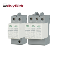 Disesuaikan energi tinggi MOV T1 + T2 tipe 12.5kA 500VDC 1000VDC 1500VDC 20kA 40kA DC SPD pelindung lonjakan untuk sistem PV surya