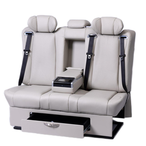 HAOBANG - Fundas de Asiento de Cuero de Lujo para <span class=keywords><strong>Mercedes</strong></span>-Benz Clase V (W447) <span class=keywords><strong>VITO</strong></span> Box (W447) Spr - Product Image 1
