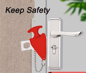 <b>Portable</b> Door <b>Lock</b> Security Device for Travel & Home Protection Easy-to-Install <b>Lock</b> for Extra Privacy and Safety in Hotels - Product Image 4