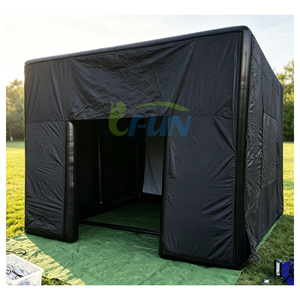 Carpa Inflable Personalizada para Simulador de Golf, Recinto Inflable para Simulador de Golf en Interiores y Exteriores con Pantalla de Cine para Entrenamiento de Golf - Product Image 2