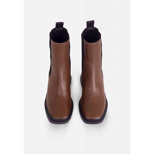 Botas de combate Arachis de piel de becerro marrón 7.8cm - Product Image 2