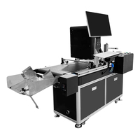 Prix d'usine Imprimante jet d'encre taille A3 à un passage Imprimante à passage unique directe à la machine d'emballage pour imprimante de papier kraft pour boîte à pizza