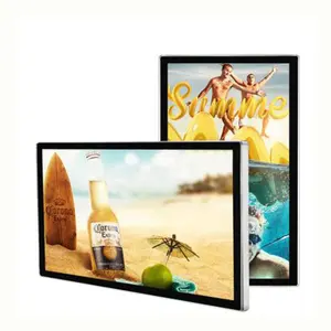 Factory Direct Sale 55 Inch Indoor Wall Mounted Lcd Touch Digital Signage Advertising Player