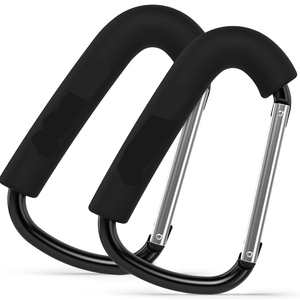 Bé XL Carabiner Clip nhiệm vụ nặng nề phổ Xe đẩy móc lớn Carabiner Clip xe đẩy phụ kiện xe đẩy clip và móc - Product Image 2